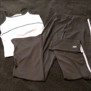 EVERLAST women’s workout tank & pants set
